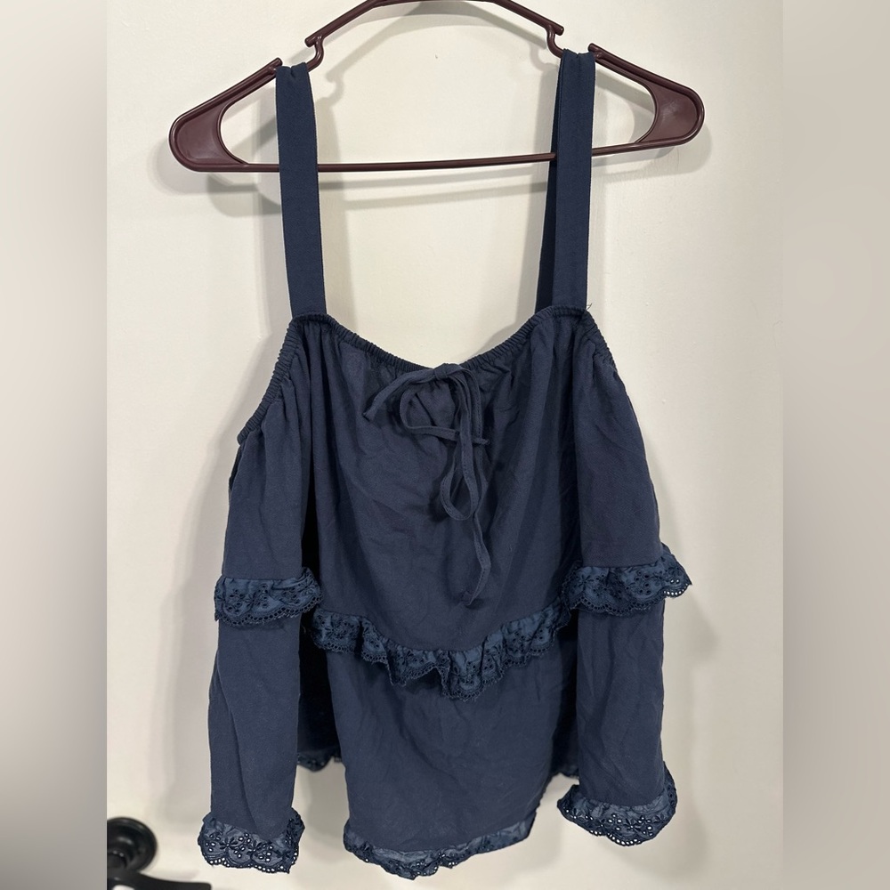 Navy Blue summer Top